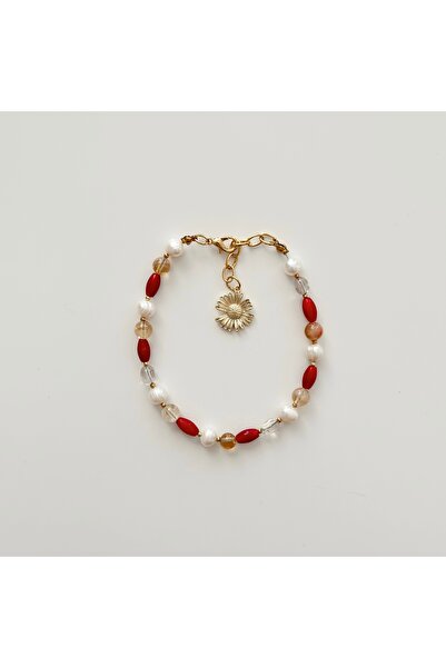 Vesce Atelier Coralia Natural Stone Bracelet