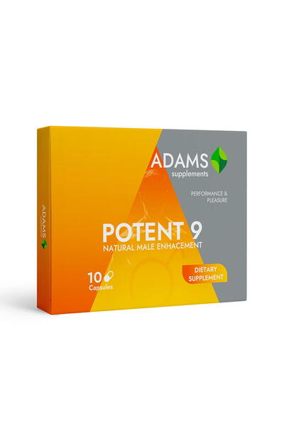 Adams Supplements Potent 9 10cps