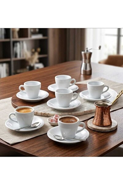 Mask Porland Porcelain Bella Espresso with Saucer, Turkish Coffee Cup Set 70 ...