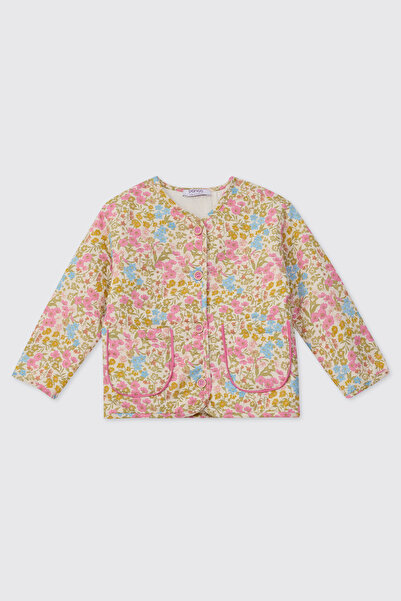 Panço Baby Girl Pink Jacket