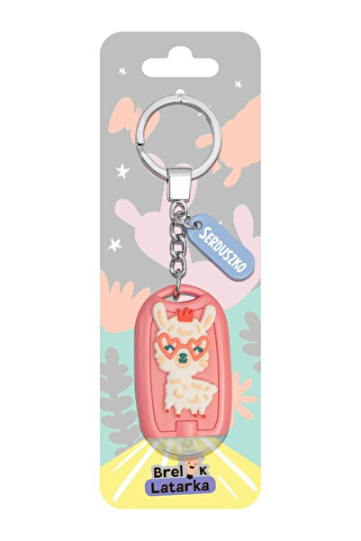 Be-Happy Gifts Be-Happy Gifts Breloc 3D cu lanternă Inimioara pentru copii, 6...