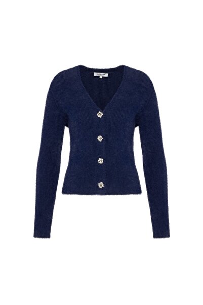 Morgan Cardigan de damă 252-MCLEMI Bleumarin