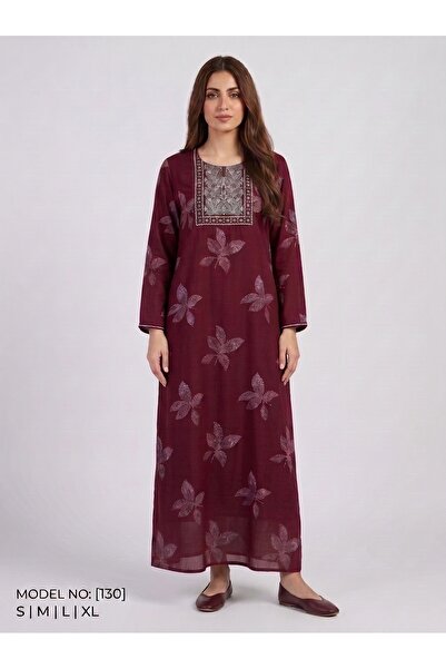 TUFAHA Cashmere Shirt with Embroidery Long Sleeve Fragment