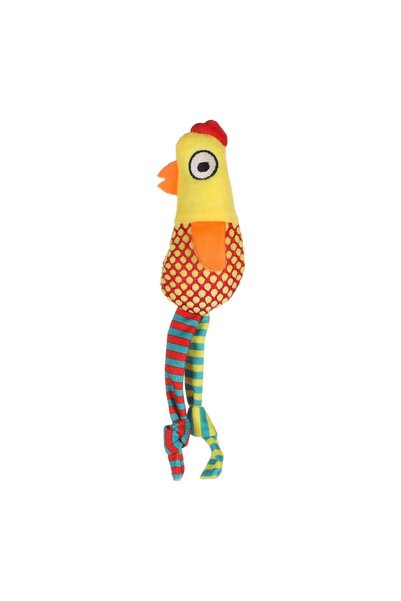 Flamingo Cat Raibo Catnipli Colorful Fabric Chicken Toy / Yellow Cat Toy