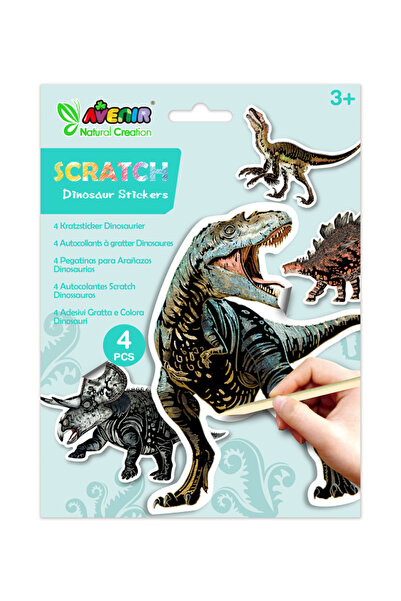 AVENİR Abtibilduri razuibile - Dinozauri, colectia Creatii Naturale