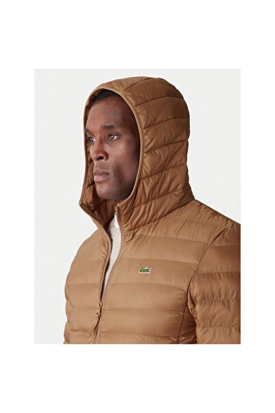 Lacoste Geacă de tranziție pentru bărbați BH2909 Maro