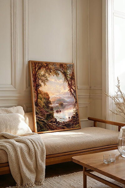 Dekorsiahome One Piece Wooden Framed Painting Tk3961