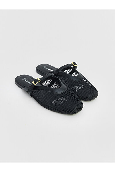 LC Waikiki Faux Leather Women's Sliders