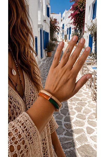 GMN COLLECTION YENİ SEZON YENİ SERİ SUMMER FASHİON 3'LÜ GOLD DETAYLI İNCE ESN...