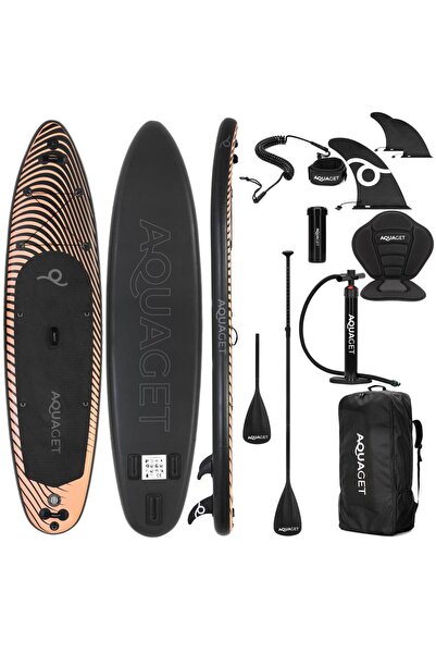 SERSIMO Set gonflabil Stand Up PaddleBoard 350x84x15 cm, cu pompă, scaun de c...