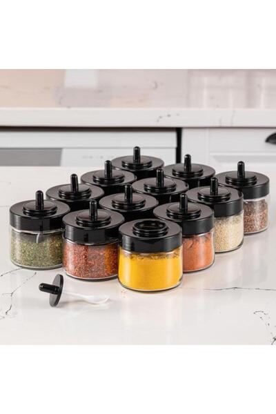 Kitchen Life Kapağı Kendinden Kaşıklı Baharatlık - 300 ml