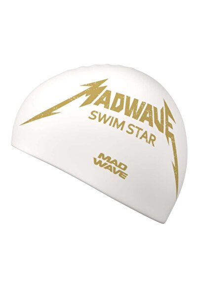 Mad Wave قبعة سباحة سيليكون من سويم ستار