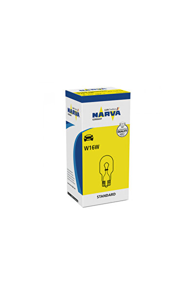 Narva Becuri stop/semnalizare W16W 12V Set 10 bucăți