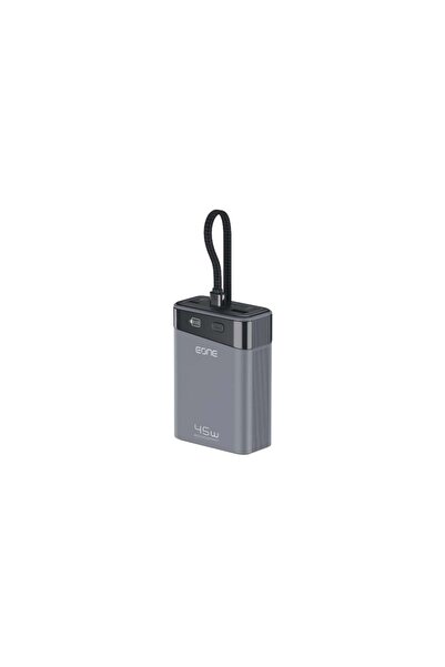 EONE Portable Charger with 20,000 Milliampere Capacity, Built-In Cable and Sm...