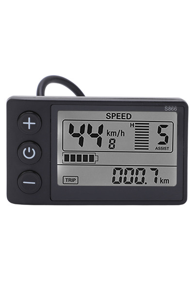 Choice As pictures shown S866 Electric Bike LCD Display Electric S866 LCD Dis...
