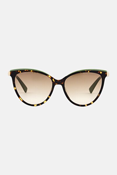Longchamp Women LO675S Cat Eye Sunglasses, Havana
