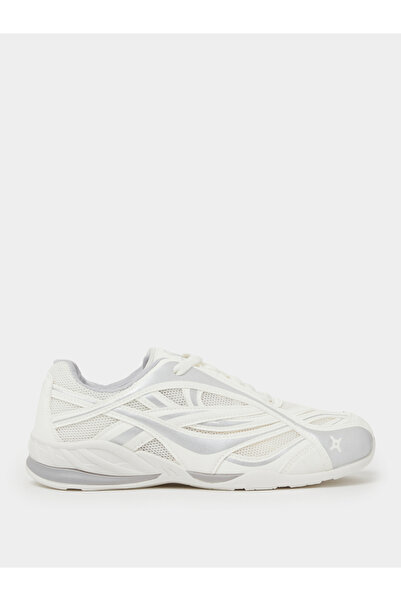 Styli Color Block Lace-Up Sneakers