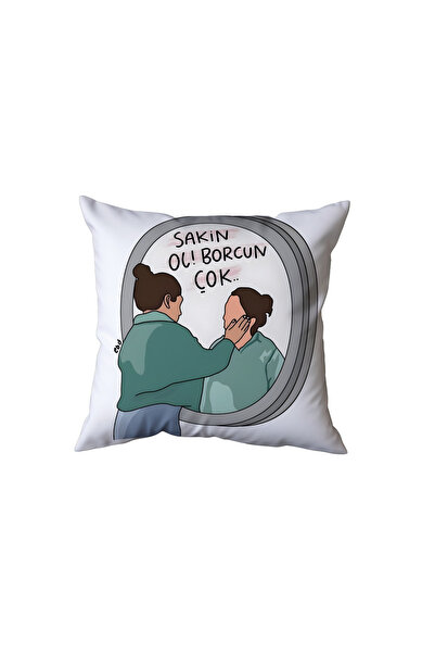 Beramussa Keep Calm, Borcun Very Pillow, Funny Gift