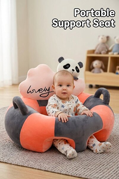 Generic 1 Plush Cotton Sitting Support Seat Non Slip Floor Chair Removable Do...