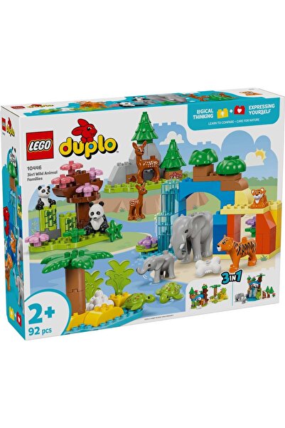 LEGO ® DUPLO® - Familii de animale salbatice 3 in 1 (10446)