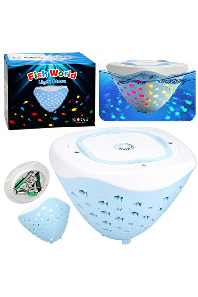 LEAN Lumină LED pentru piscină, IP68, model pește, 6 moduri, multicolor, 30960