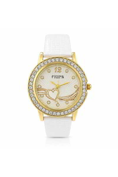 Watch Ceas de dama, Francesca di Geneva, Alb, FF490