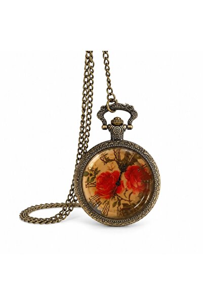 MİLALAZO Vintage Pocket Watch Quartz Watch