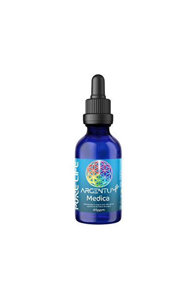 PureLife Argentum+® Medica, 49ppm, 60ml cu pipetă