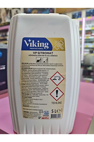 Viking VP SITROMAT KÖPÜKSÜZ AGIR KİR VE CİLA SÖKÜCÜ 5 LT
