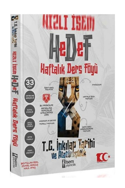 AV YAYINLARI 8 SINIF İSEM YAYINCILIK T.C. İNKILAP TARİHİ VE ATATÜRKÇÜLÜK HAFT...