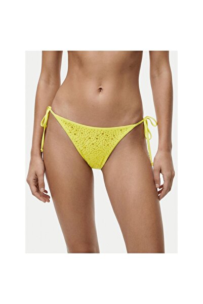 Guess Slip de bikini pentru femei E6GO21MC040 Galben