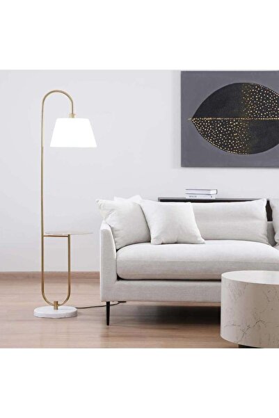 PAN HOME Tokyo E27 Floor Lamp H165cm - Brass