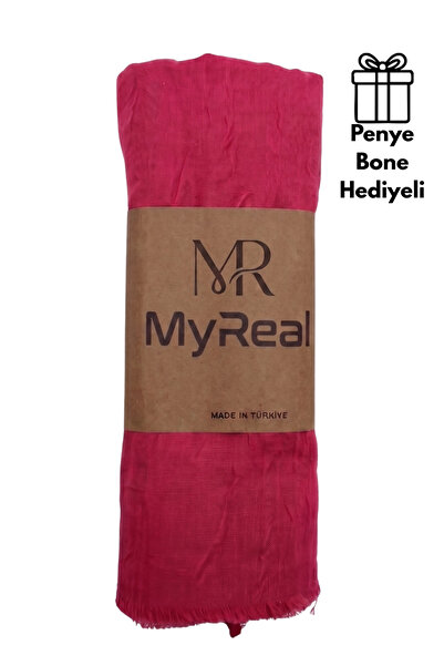 MyReal شال من خيزران الكراش - نسيج طبيعي لا يحتاج للكي (90x200 سم)