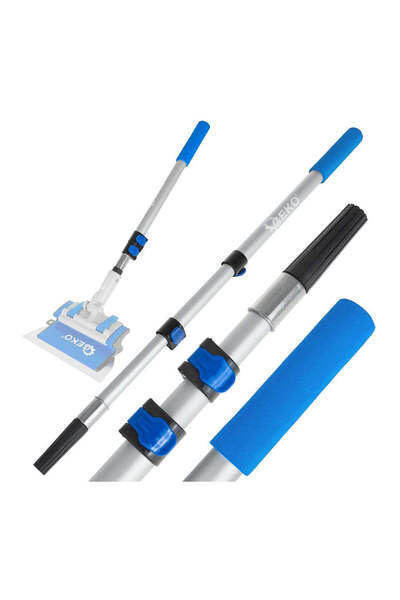 GEKO Tijă telescopică din aluminiu pentru mistrie, 0.6-1.2 m, G02298