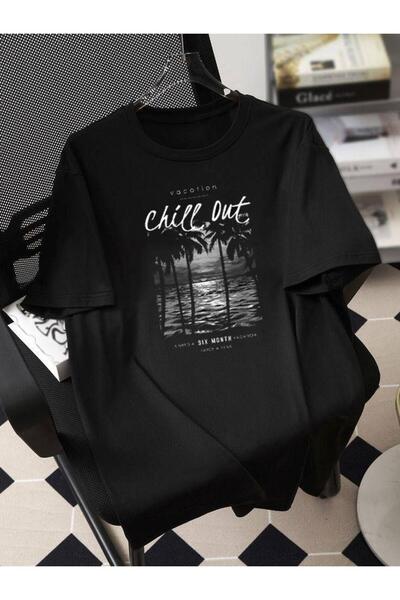 bellanova Unisex πολύχρωμο μπλουζάκι με στάμπα Oversize Streetwear Άνετη εφαρ...