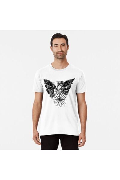 bellanova Unisex πολύχρωμο μπλουζάκι με στάμπα Oversize Streetwear Άνετη εφαρ...