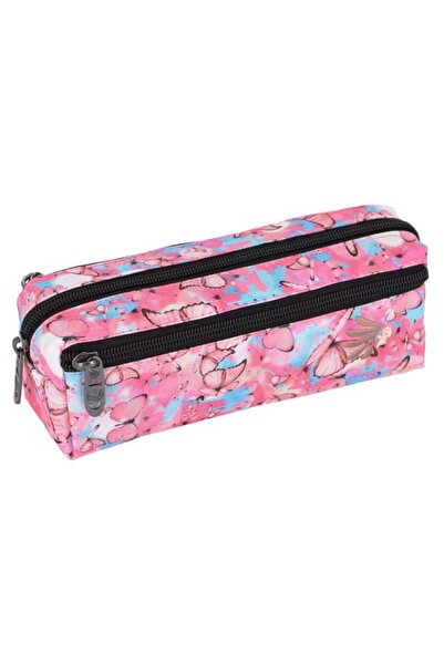 Jumbo Penar tubular triplu 15 NF 36 Roz cu model fluture 21 x 7 x 7 cm