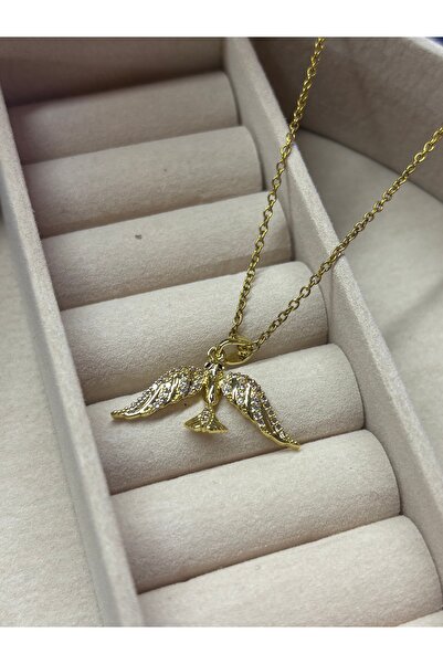 Mİ MİND Bird Model Steel Necklace