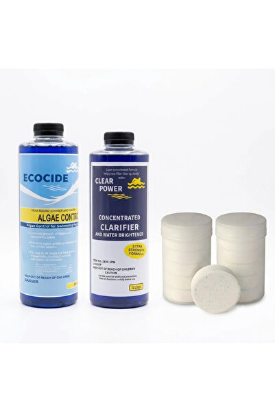 POOL Comprehensive Protection and Purification Kit for Swimming Pools (Chlori...