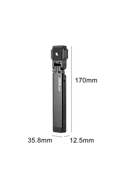 Choice black color Magnetic Mini Tripod Mount for DJI Pocket 4 3 Osmo Action ...
