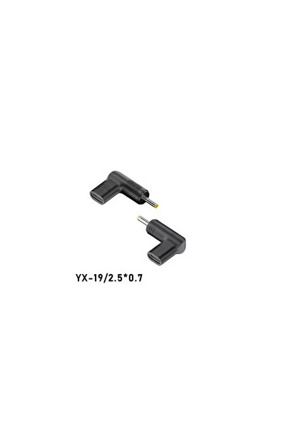 Choice12 محول طاقة للحاسوب المحمول 2.5-0.7 مم PD 20V100W مع موصل DC ومحول من ...