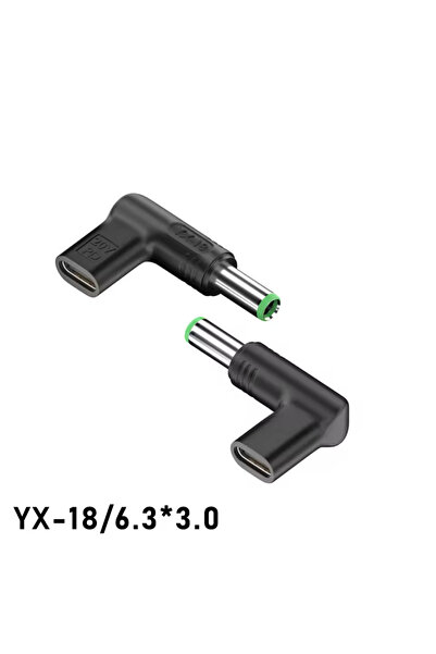 Choice11 6.3-3.0mm PD 20V100W Laptop Power Adapter Connector DC Plug USB Type...
