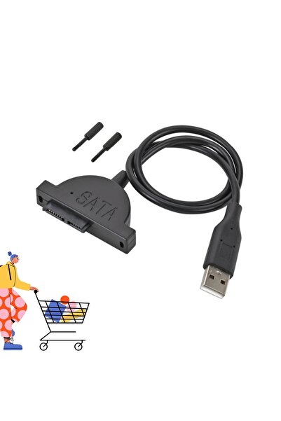 Choice Other black Grwibeou USB 2.0 to Mini SATA II 7+6 13Pin Adapter Laptop ...