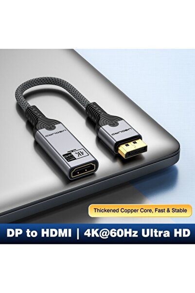 Choice With Cable UGOURD DisplayPort DP to HDMI Adapter Male to Female 4K 60H...
