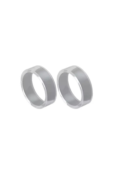 Choice4 2pcs clear 12/2X For Steam Deck Game Joystick Rocker Protector Ring S...