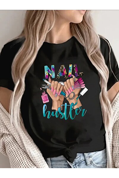 45 BPM cotton Short Sleeve T-Shirt Art Lovers, Featuring Vibrant Nail Master ...