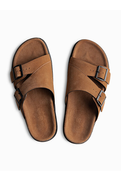 OMBRE Men's Sandals, Slip-On Design with Adjustable Straps OM-FOSF-0249