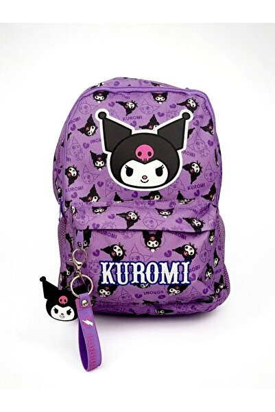 WİGGLE Kuromi Okul Çantası 3214 Çift Anahtarlıklı İlkokul Çantası okula dönüş