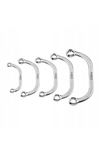 NEO Tools NEO Chei inelare curbate, cu două capete 09-176 5 buc.