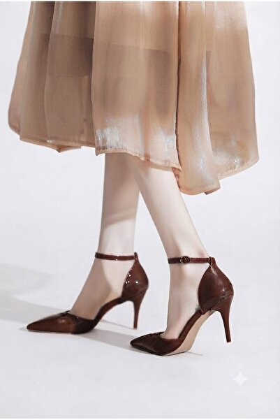 Stiletto Women's Patent Leather High-Heeled Shoes [9] cm